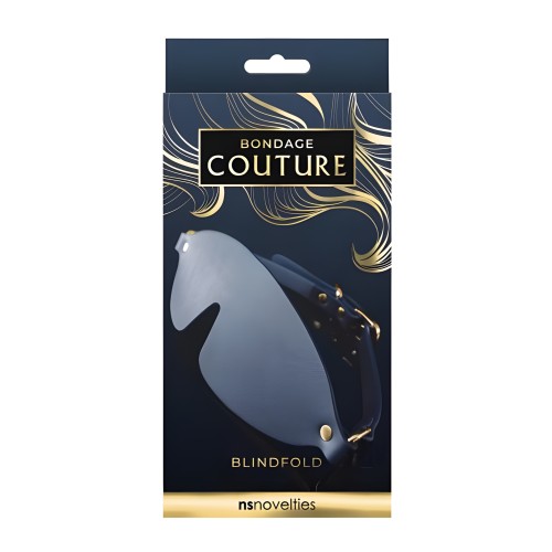 Antifaz Bondage Couture en Azul