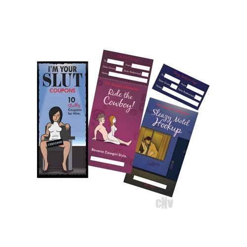 Juegos y Novedades - I'm Your Slut Coupon