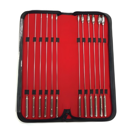 Set de Dilatadores Rosebud de Acero Inoxidable de 12 Piezas