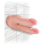 King Cock Dildo Doble Penetrador Triple Densidad de 9.5 pulgadas