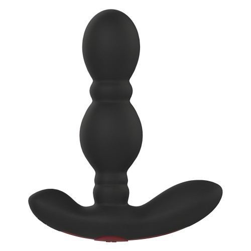 Forto Vibrating Anal Plug - Black