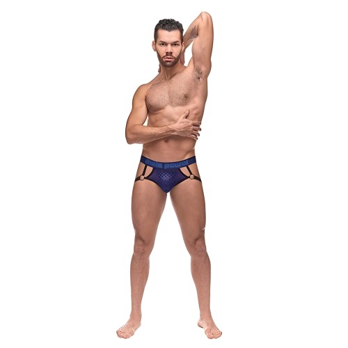 Jock Ring Diamond Mesh Nav LX