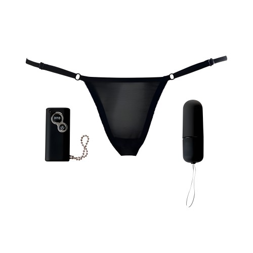 Love To Love Secret Panty Black - Remote Controlled