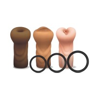 Happy Ending Mstr B8 Stroker Set - Realistic Pleasure