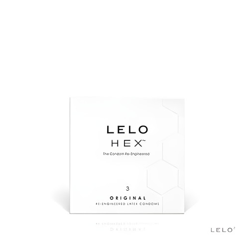 Preservativos Lelo HEX Original 3-pack