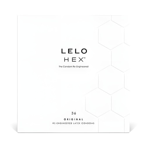 Lelo Hex Original Condoms - 36-pack