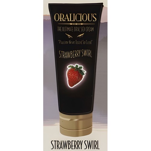 Oralicious Oral Sex Cream - Strawberry 2oz