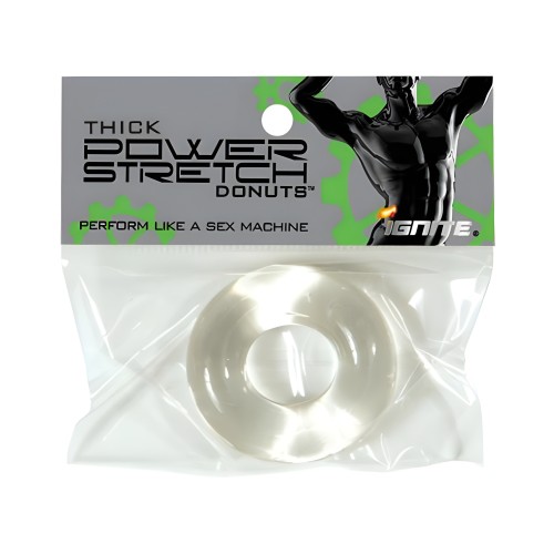 Thick Power Stretch Donut Ring - Enhance pleasure