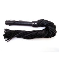 Rouge Long Suede Flogger - Black