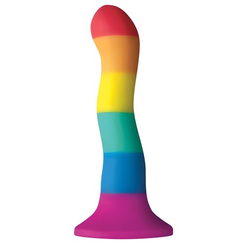 Colours - Pride Edition - 6in Wave Dildo - Rainbow