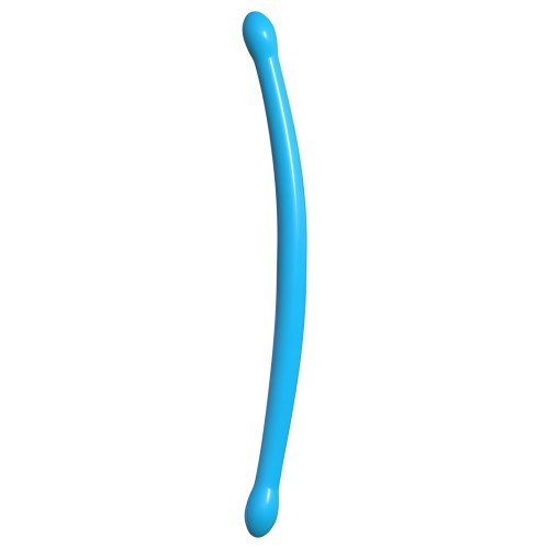 Classix Double Whammy Blue Dual Dildo - Dual Entry Fun
