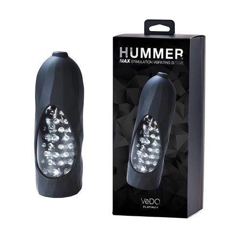 VeDO Hummer 2.0 Vibrating Sleeve - Black Pearl