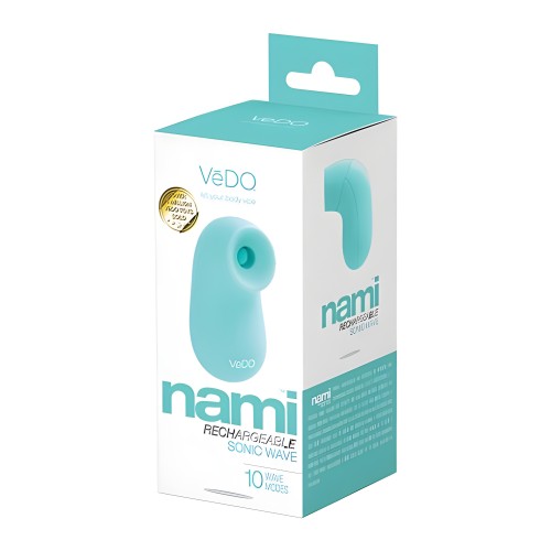 Vedo Nami Vibrador Sonic Recargable Tease Me Turquesa