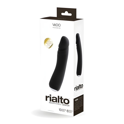 VeDO Rialto Rechargeable Vibe Black Pearl