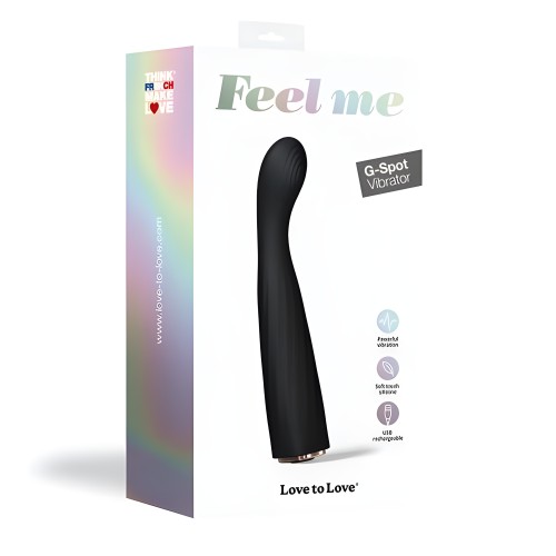Love To Love Feel Me Noir G Spot Vibrator