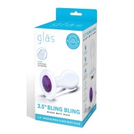 Plug de Vidrio Bling Bling