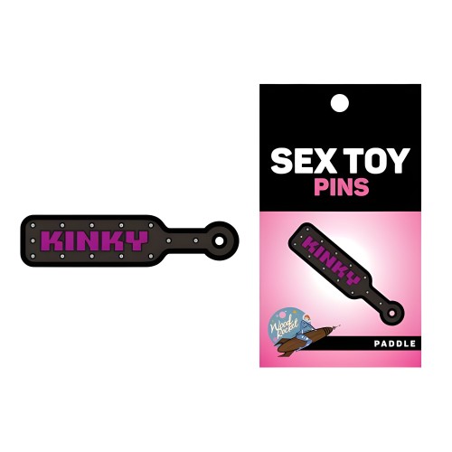 Kinky Paddle Pin