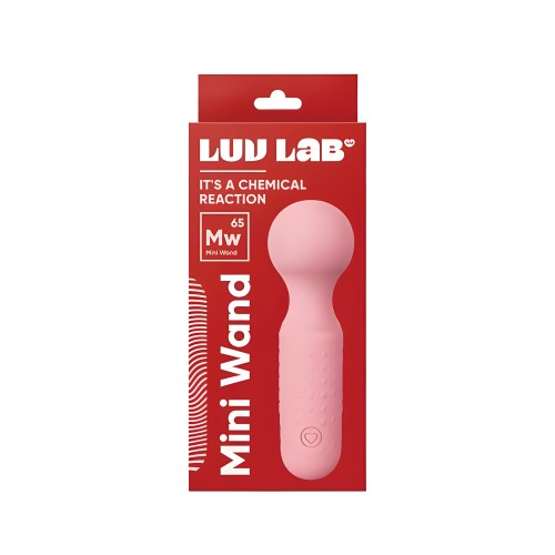 Mini Varita Luv Lab Mw65 Silicona Rosa Claro