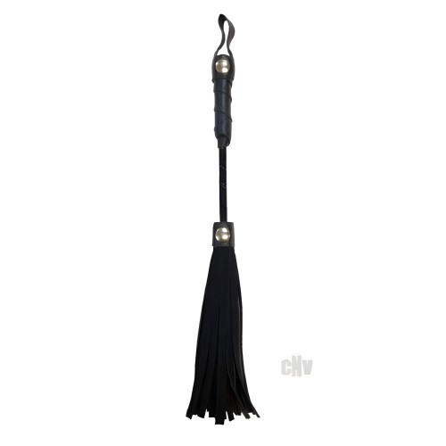 Flogger Mini Rouge de 10 Pulgadas Negro