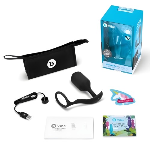 b-Vibe Vibrador Snug & Tug XL Negro