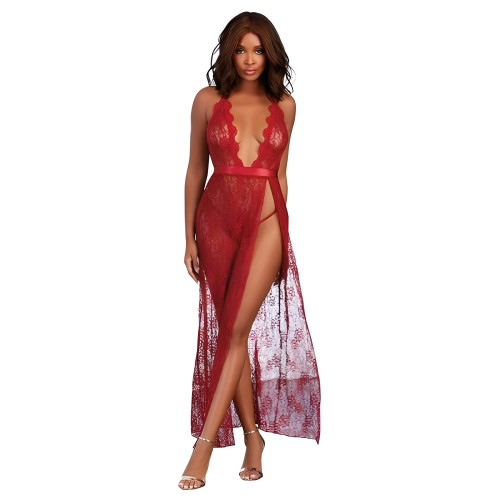 Dreamgirl Lace Gown & G-string - Medium