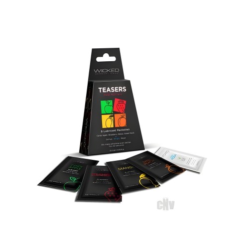 Wicked Teasers Mezcla de Frutas Frescas 3 Ml 9 Paquetes/caja