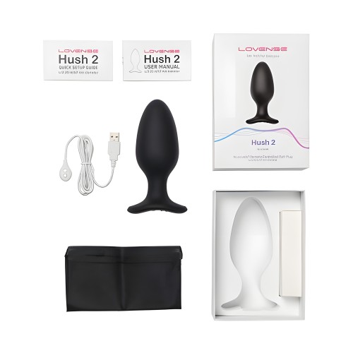 Lovense Hush 2 Plug Anal Compatible Con App 2.25 Pulgadas