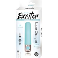 Exciter Travel Vibe Silicona Recargable Aqua