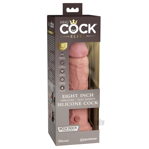 Dildo Vibrador King Cock Elite 8 Pulgadas