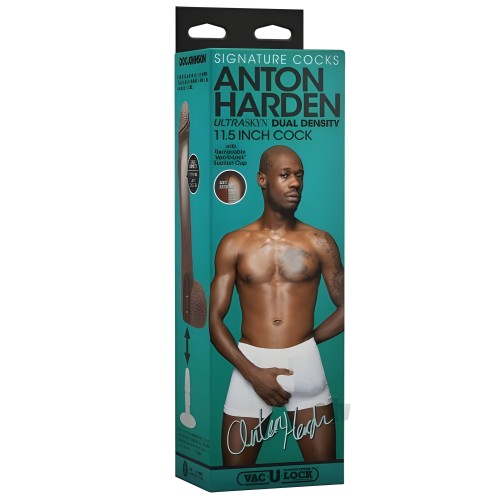Signature Cocks Anton Harden 11 In. Ultraskyn Cock With Removable Vac-u-lock Suction Cup