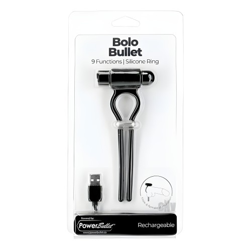 Powerbullet Bolo Bullet Cock Ring - Maximize Pleasure