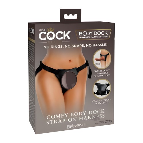 Arnés Strap-on Comfy Body Dock King Cock Elite