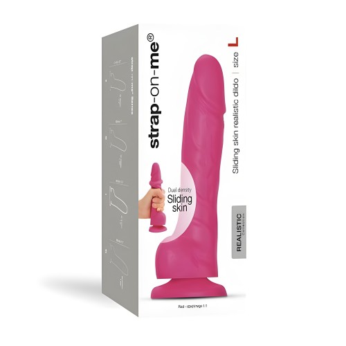 Strap-on-me Sliding Skin Realistic Dildo L