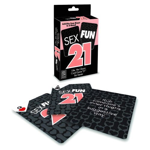 Juego de Cartas Sex Fun 21