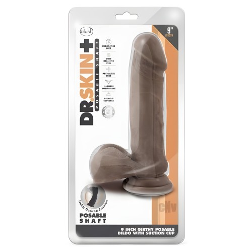 Dr. Skin Plus Thick Posable Dildo