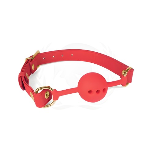 Spartacus Red Silicone Ball Gag