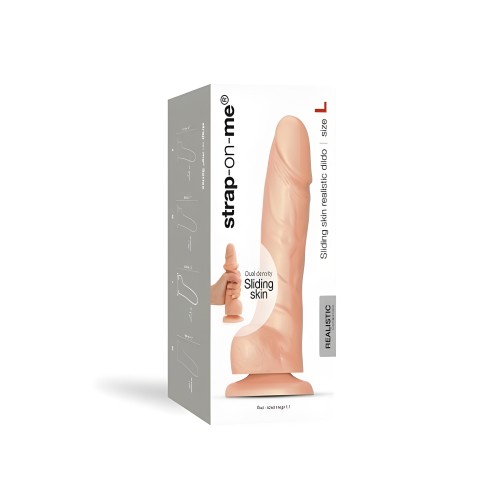 Strap-on-me L Sliding Skin Dildo - Vanilla