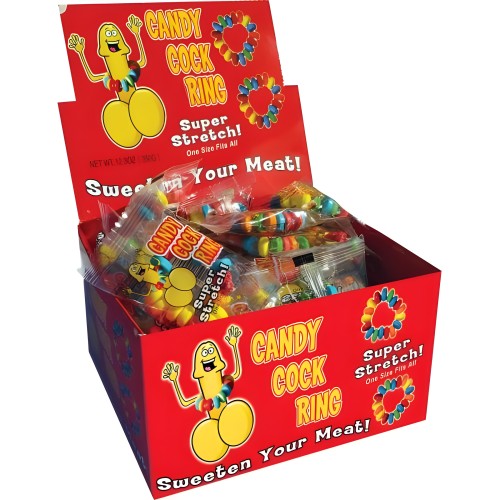 Candy Cock Ring - 30 Pieces
