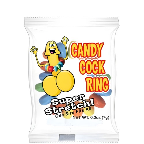 Candy Cock Ring - 30 Pieces