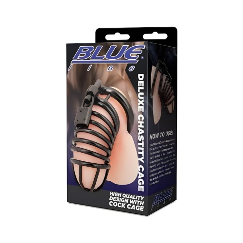 Deluxe Chastity Cage Black