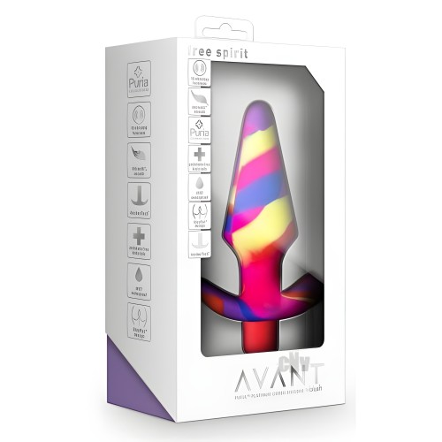 Avant Free Spirit Scarlet - Stylish Vibrating Plug