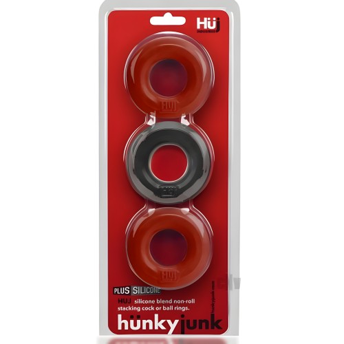 Huj3 3-Pack C-Ring - Cherry Multi