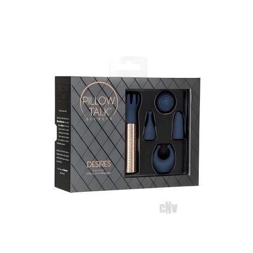 Pillow Talk Secrets Desires 6pc Set Bullet Vibrator