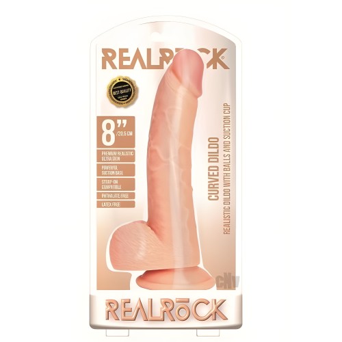 Realrock Curved W/balls 8 Vanilla