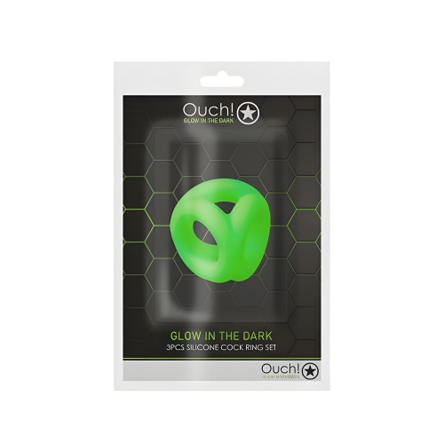 Ouch Cock Ring Ball Strap for Enhanced Pleasure