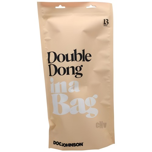 Doble Dong En Una Bolsa 13in Transparente
