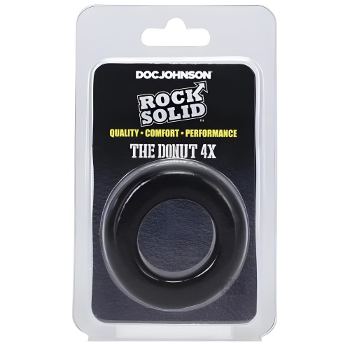 Rock Solid El Donut Anillo C 4x Negro
