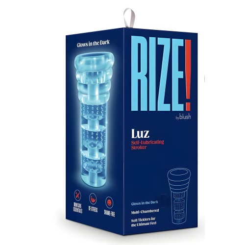 Rize Luz Stroker Autolubricante Transparente