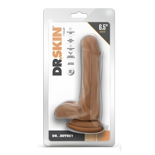 Dr Skin Dr Jeffrey 6.5 Dildo Bolas Beige