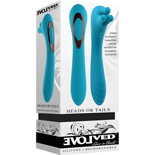 Estimulación Clitoriana Heads Or Tails Teal